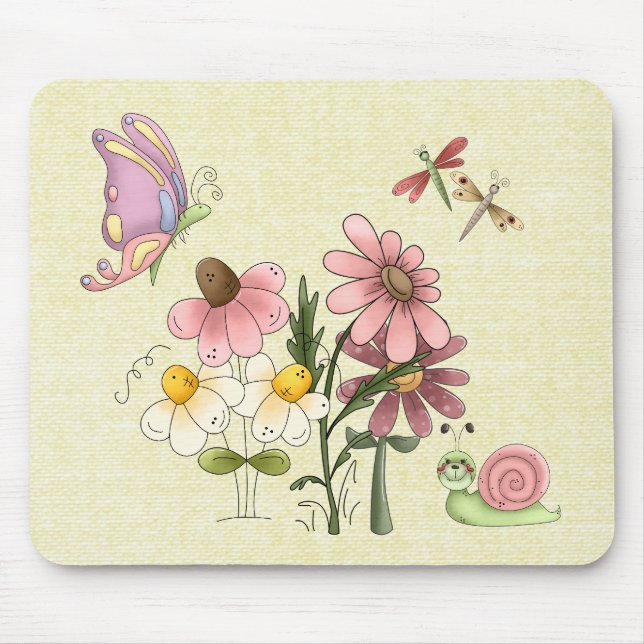 Springtime Friends Mousepad (Vorne)
