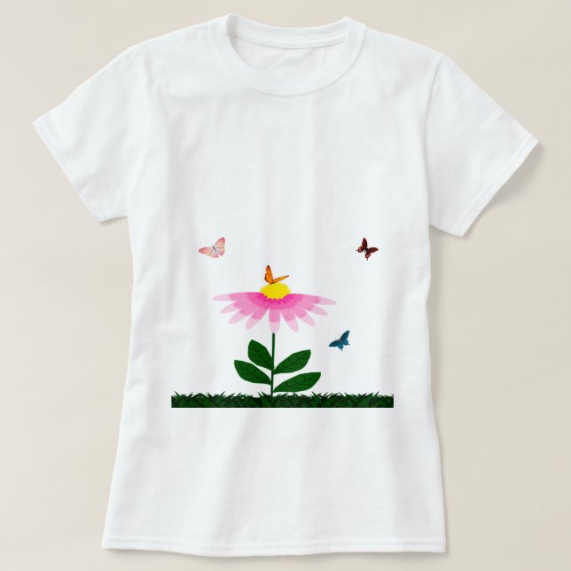 Springtime Friends T - Shirt (Design vorne)
