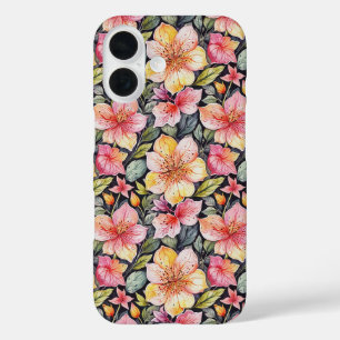 Springtime garden-Foral Muster 1 - iPhone Case