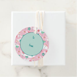 Springtime Garden Geschenkanhänger