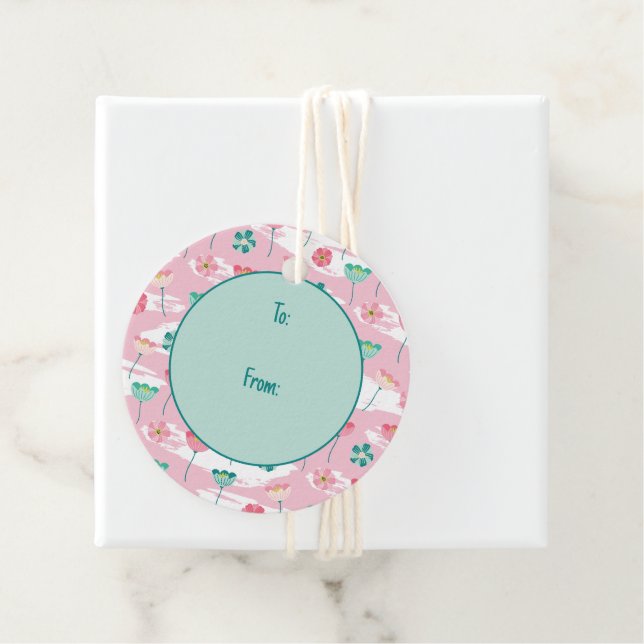 Springtime Garden Geschenkanhänger (Beispiel)