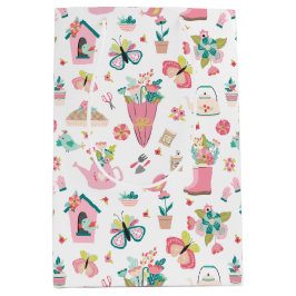 Springtime Garden Mittlere Geschenktüte