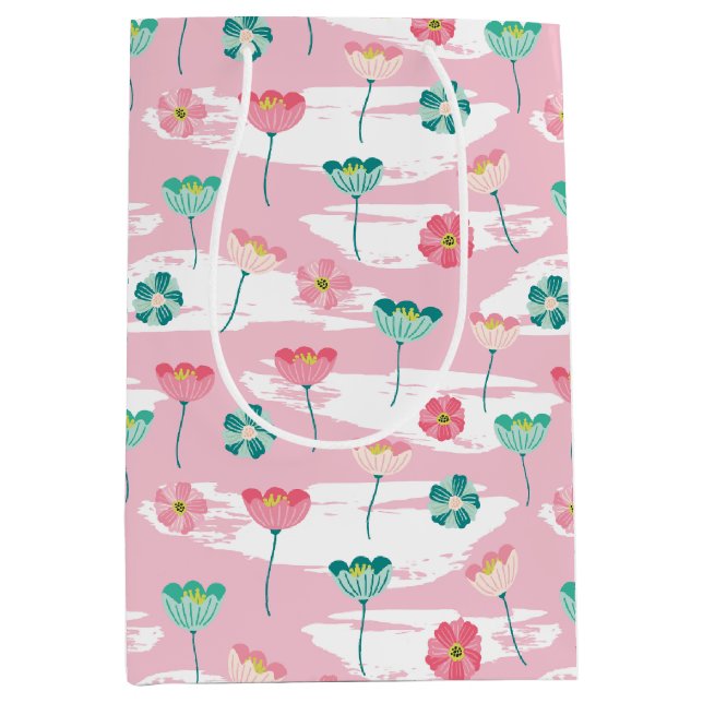 Springtime Garden Mittlere Geschenktüte (Vorderseite)