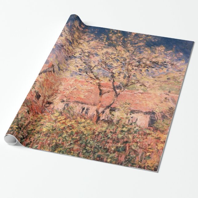 Springtime in Giverny von Claude Monet Geschenkpapier (Ungerollt)