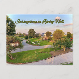 Springtime in Rocky Hill Postkarte
