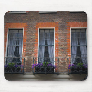 Springtime London Lavender Window Boxes Mousepad