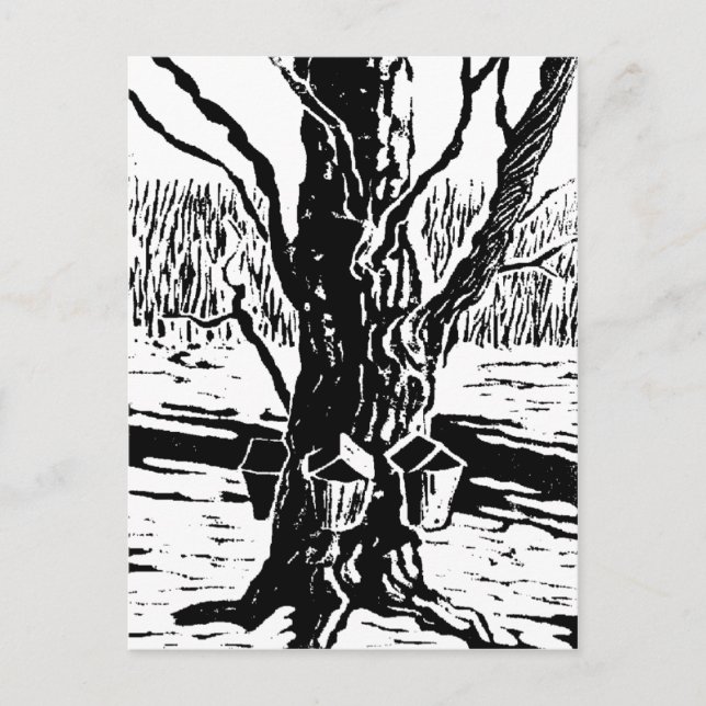 Springtime Magic Postcard Postkarte (Vorderseite)