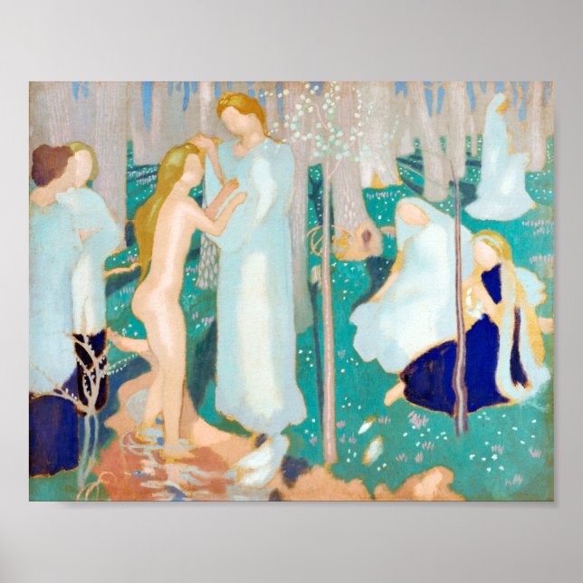 Springtime, Maurice Denis Poster (Vorne)