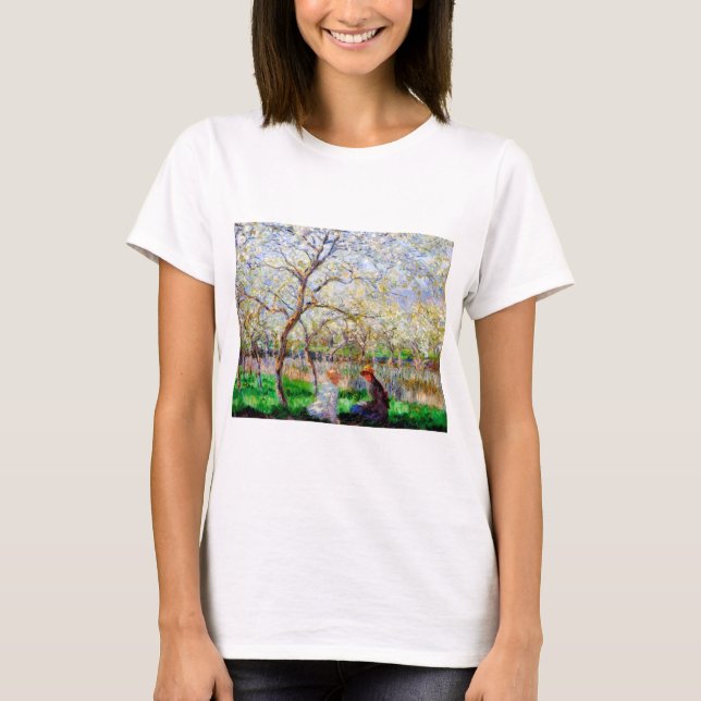 Springtime, Monet T-Shirt (Vorderseite)