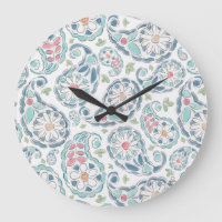 Springtime Paisley Pattern