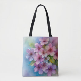 Springtime Sakura Bloom Tote Bag Tasche