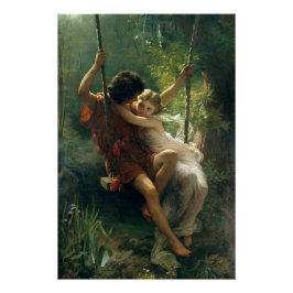 Springtime von Pierre Auguste Cot Poster