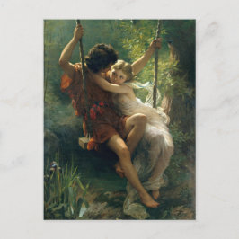 Springtime von Pierre Auguste Cot Postkarte