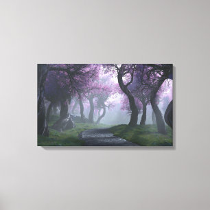 Springwalk Canvas Print Leinwanddruck