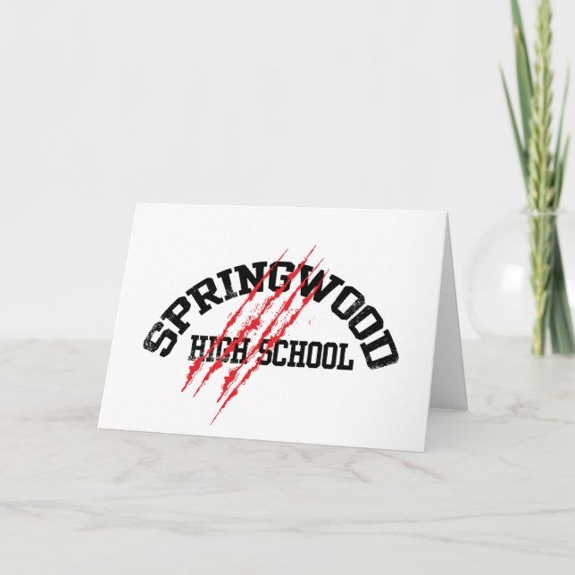 Springwood Highschool Karte (Vorderseite)