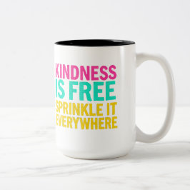 Sprinkfreundlichkeit: Inspiration Zweifarbige Tasse