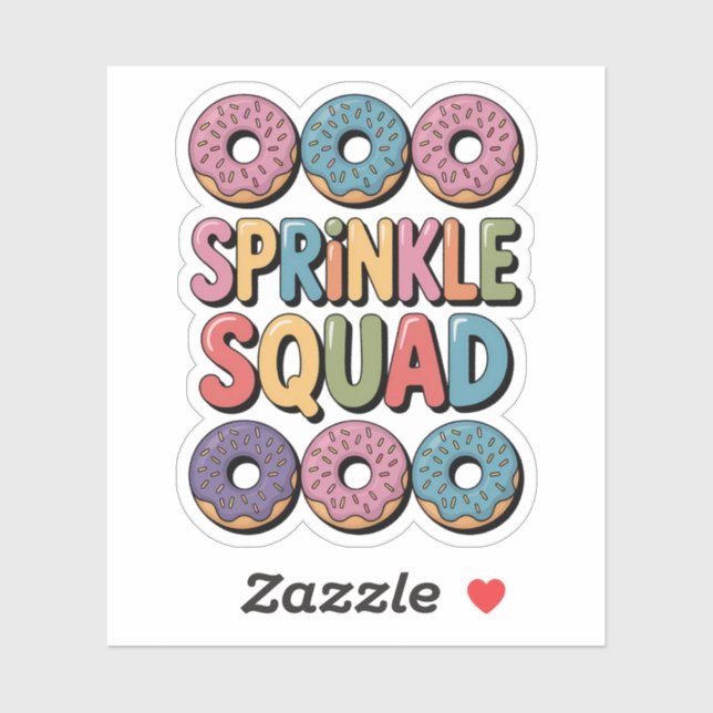 Sprinkkplatz | Baby Sprinkle Aufkleber (Blatt)