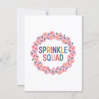 Sprinkkplatz | Baby Sprinkle Postkarte