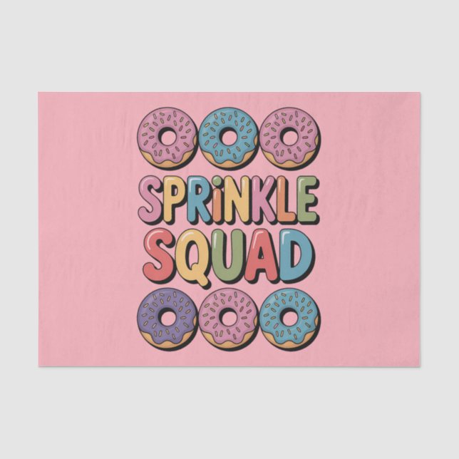Sprinkkplatz | Baby Sprinkle Seidenpapier (Vorderseite)