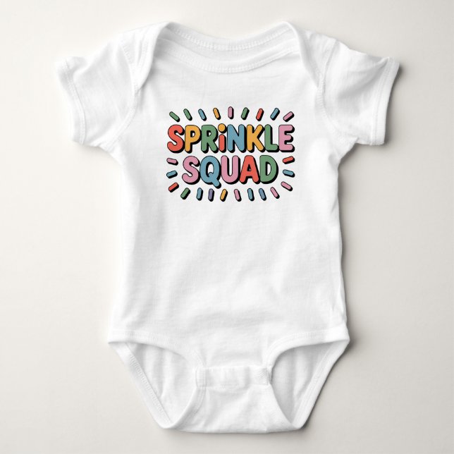 Sprinkkplatz | Baby Sprinkle Strampler (Vorderseite)