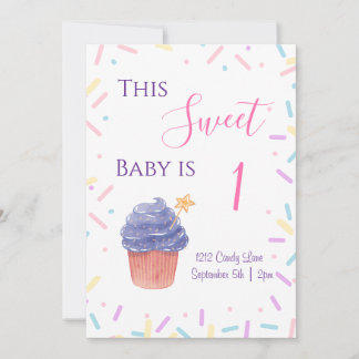 Sprinkle Birthday Einladung