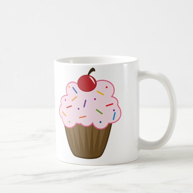Sprinkle Cupcake Kaffeetasse (Rechts)