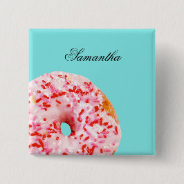 Sprinkle Donut Button