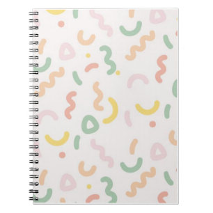 Sprinkle Fun Spiral Notebook Notizblock