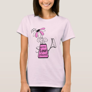 Sprinkle kann Liebe-Pflanzen-T-Shirts und T-Shirt