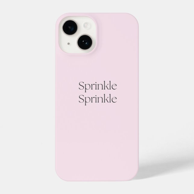 Sprinkle Sprinkle iPhone Gehäuse Shera Seven (rosa 14 Hülle (Rückseite)