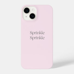 Sprinkle Sprinkle iPhone Gehäuse Shera Seven (rosa iPhone 14 Hülle