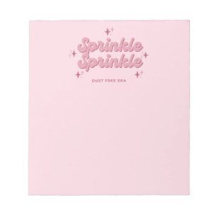 Sprinkle sprinkle Notepad Notizblock