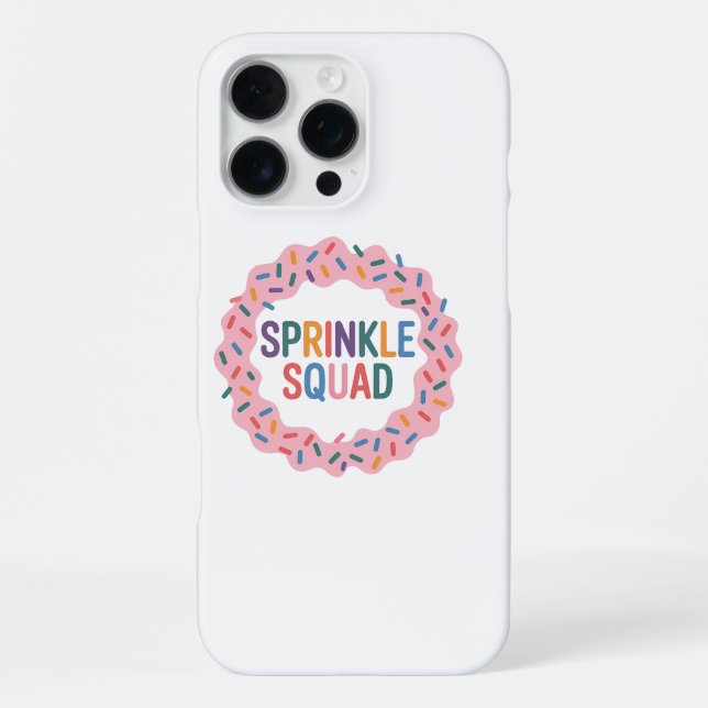 Sprinkle Squad | Baby Sprinkle iPhone 16 Pro Max Hülle (Rückseite)