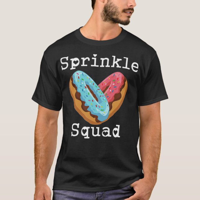Sprinkle Squad Donut Sweeties Candy Dessert africa T-Shirt (Vorderseite)