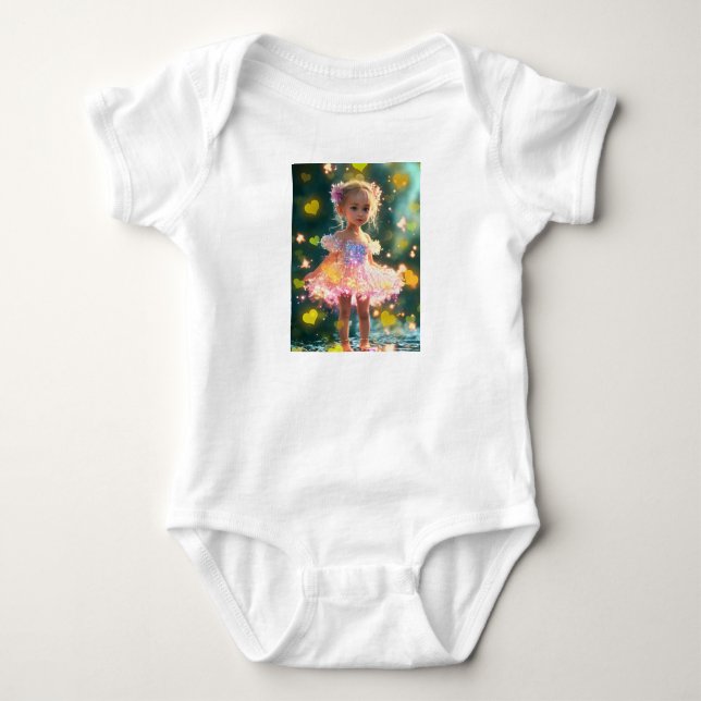 Sprinklen mit Liebe Baby Strampler (Vorderseite)