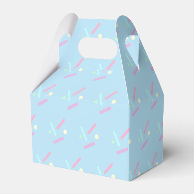 Sprinklen Pastelstars Farbenfroher Regenbogen Geschenkschachtel (Vorderseite)