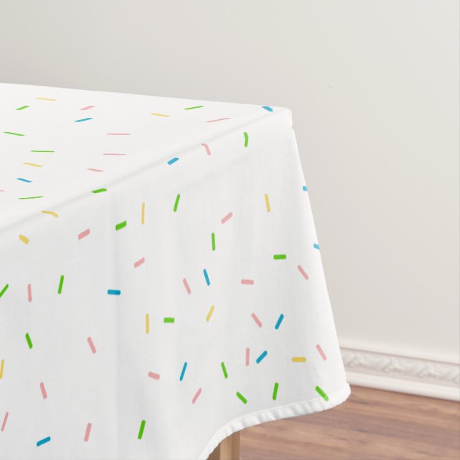 Sprinklen Tischdecke (Beispiel)