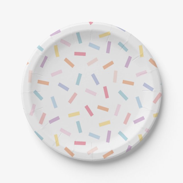 Sprinkles Baby Sprinkle Pappteller (Vorderseite)