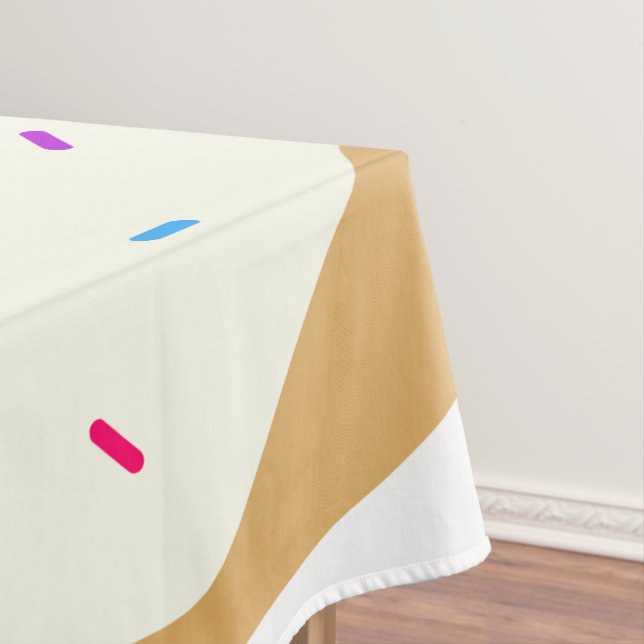 Sprinkly Donut Tischdecke (Beispiel)