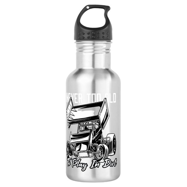 Sprint Car Edelstahlflasche (Vorderseite)
