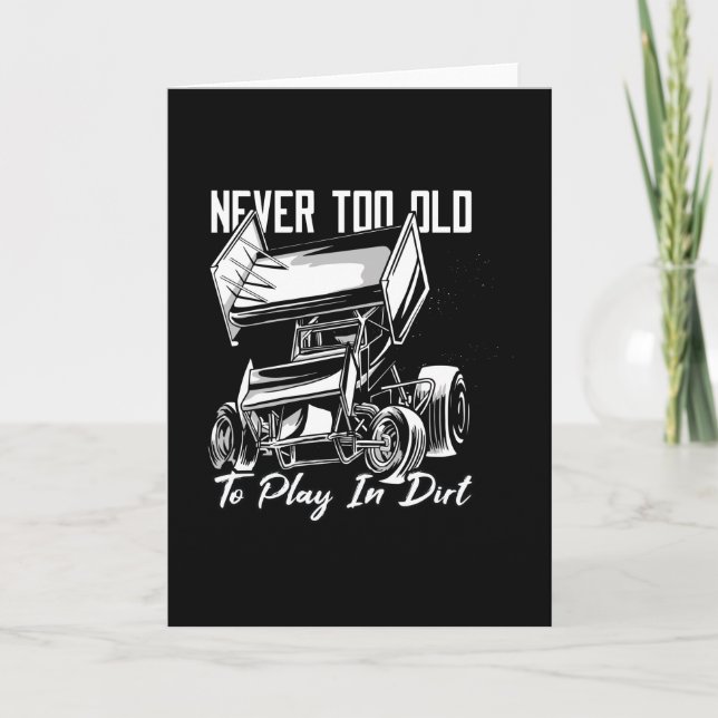 Sprint Car Karte (Vorderseite)