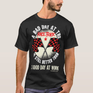 Sprint Car Kundgebung Zitat Spate Model Modified D T-Shirt