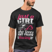 Sprint Car Lover Nur ein Mädchen, das Lieben nicht