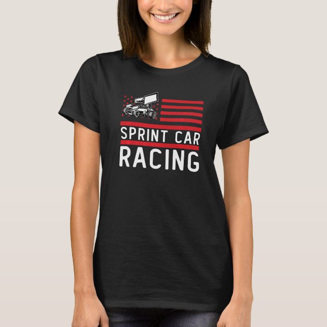 Sprint Car Racing T-Shirt (Vorderseite)