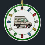 Sprinter Camper Van RV Happy Camper Keramik Ornament<br><div class="desc">Diese Sprinter Camper van RV Happy Camper Art ist so niedlich wie möglich. Du hast so etwas noch nie gesehen. Eine glückliche Schöpfung aus der Fantasie des kleinen Jungen, der in einem über 70 Jahre alten Künstler lebt. Lass ihm heraus zu kommen und zu spielen, indem er seine lustigen Camper...</div>