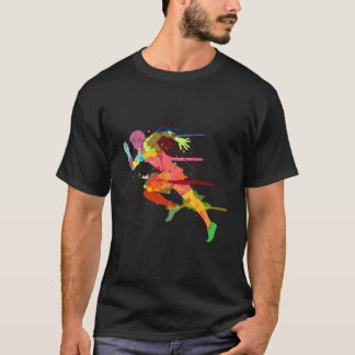 Sprinter Leichtathletikläufer Marathonlauf T-Shirt