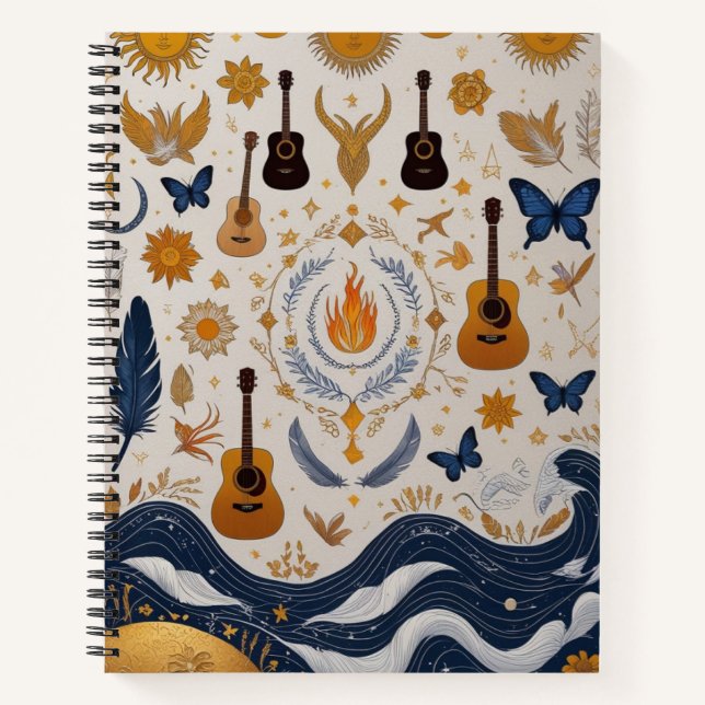 Sprite Notebook - Der perfekte Companion für Creat Notizbuch (Vorderseite)