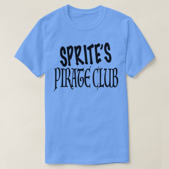 SPRITES PIRATE CLUB T-Shirt (Design vorne)