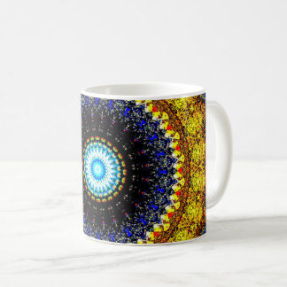 Spritz-Mandala Kaffeetasse