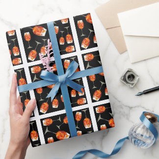 Spritz-Muster Geschenkpapier